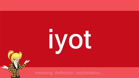 iyot meaning in turkish|IYOT .